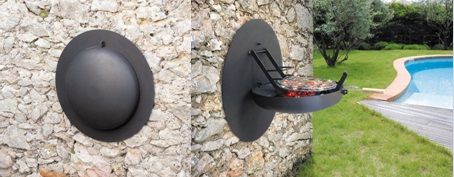  Вогнище пристінне складне Санчо 600 мм