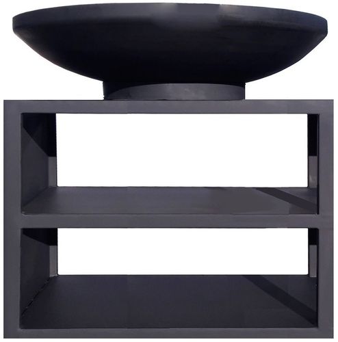 мангал з круглим жарочним диском