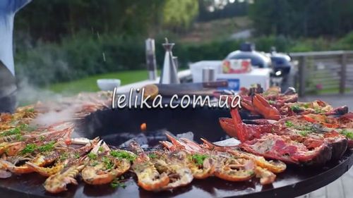 Мангал барбекю для приготування мяса, овочів, риби