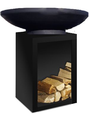 мангал з круглим жарочним диском