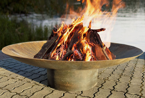  Вогнище садове чаша для багаття на трубі 1200 мм.